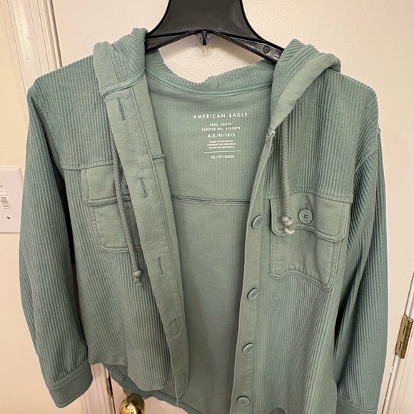 American Eagle Outfitters Jackets & Blazers - American Eagle Outfitters Sage Green Jacket